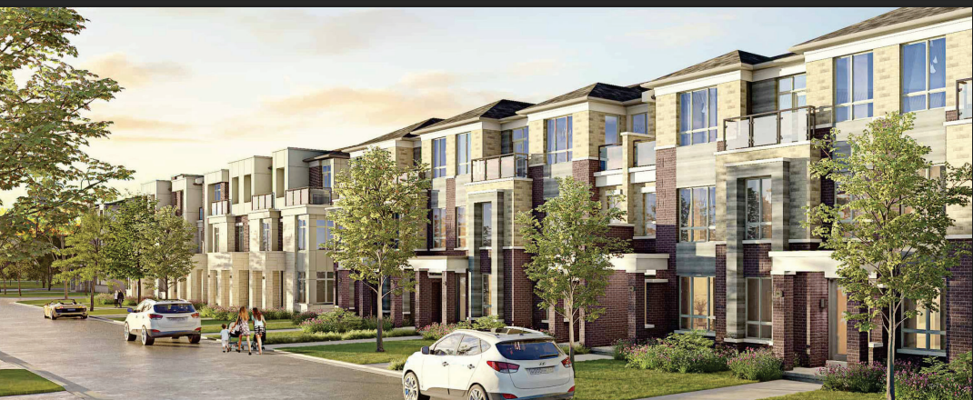 Lions Valley townhomes, North Oakville